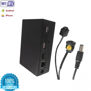 Microcamera Video Ip Spion Wireless, Wi-Fi P2P  - Vizualizare in Timp Real - Usor de Mascat -Model Profesional [0]