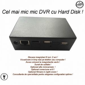 Microcamera Video Ip Spion Wireless, Wi-Fi P2P  - Vizualizare in Timp Real - Usor de Mascat -Model Profesional [2]