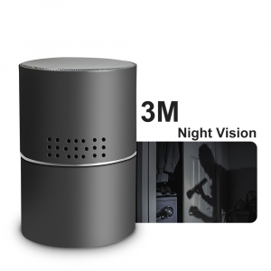 Boxă Bluetooth cu Cameră Video Spy, WI-FI, IP, P2P+DVR, Senzor de Mișcare, Lentilă Rotativă 330 de Grade [2]