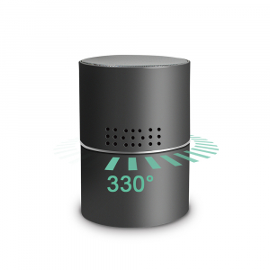 Boxă Bluetooth cu Cameră Video Spy, WI-FI, IP, P2P+DVR, Senzor de Mișcare, Lentilă Rotativă 330 de Grade [3]