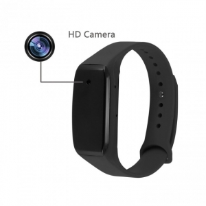 Camera Spy Portabila Mascata in Bratara Fitness, Rezolutie Video Full Hd, Curea Reglabila [2]