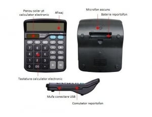 Calculator de birou reportofon profesional [2]