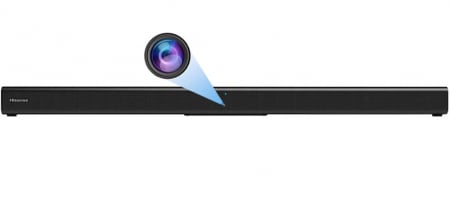 MiniCamere IP P2P - vizualizare prin internet pe telefon - Camera Video Spion Ascunsa in Soundbar, Rezolutie HD 1080p, Wi-fi IP, Senzor Miscare, 128 Gb