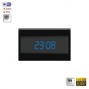 Microcamera Ip spion mascata in ceas de birou [0]