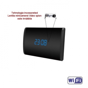 Microcamera Ip spion mascata in ceas de birou [1]