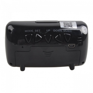 Ceas birou-microcamera video WI-FI IP P2P pentru spionaj discret, 32 Gb, HD [3]