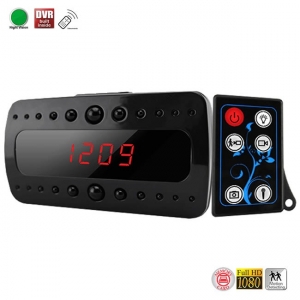 Ceas de birou camera ascunsa cu night vision, senzor miscare JSCMIR107 [1]