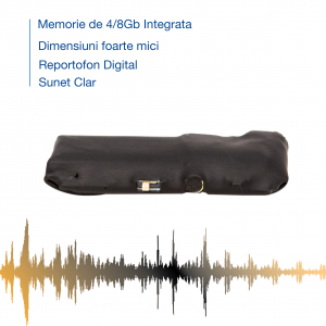 Reportofon Spion cu Activare Vocala – cel mai mic , 7 grame – 8 GB -152 de Ore Stocare - Sublimo-8GbVA [1]