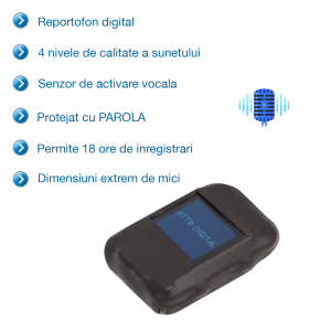 Reportofon spion profesional cu dimensiuni minime [1]