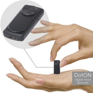 Modul Reportofon 8GB, Activare Vocală, 20 de Ore Autonomie și Capacitate de Stocare 90 de Ore, Model DOTON 9mm Grosime [1]