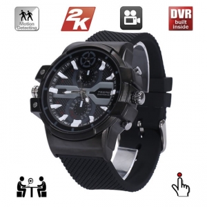 Ceas de Mana Camera spy 2K,  128Gb, Reportofon+Aparat Foto , Senzor de Miscare si Sunet Clear+ [0]