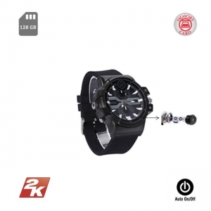 Ceas de Mana Camera spy 2K,  128Gb, Reportofon+Aparat Foto , Senzor de Miscare si Sunet Clear+ [1]
