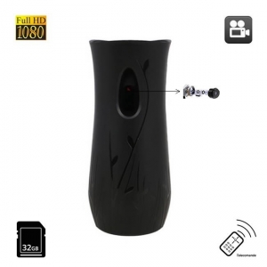 Microcamera Video pentru Spionaj Integrata in Odorizant de Camera Negru [1]