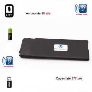 Modul reportofon spion profesional HD 277 de ore – autonomie 18 zile BLACKBOX277 [2]