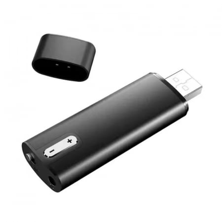 Reportofon Stick cu Autonomie 38 ore, Inregistrare Ultra Clear HD(1536 Kbps), Activare Vocala, 8 Gb Memorie [1]