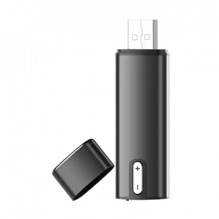Reportofon Stick cu Autonomie 38 ore, Inregistrare Ultra Clear HD(1536 Kbps), Activare Vocala, 8 Gb Memorie [4]