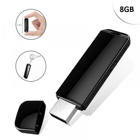 Stick USB cu Funcție de Reportofon, 8GB, Activare Vocală și Reducere Zgomot [4]