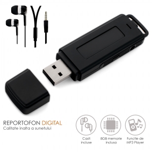 Stick spion  reportofon spion profesional de 280 de ore [2]