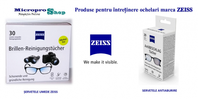 Produse ingrijire ochelarii marca ZEISS