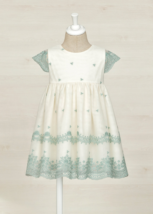 Rochita fete cu dantelă si broderie 5038 [2]