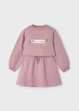 Rochiţe - Mayoral ,Rochie bumbac 2 piese 04927