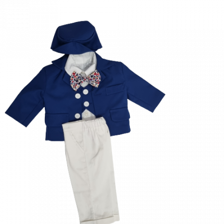 Articole botez - Costum botez Albastru