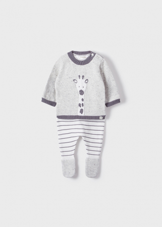 Costumas bebe bumbac organic de calitate 3929 [1]
