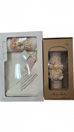 Articole botez - Set botez 7 piese si lumanare botez