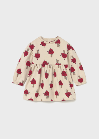 Rochiţe - Maioral,Rochie bumbac cu ciupercute 2916
