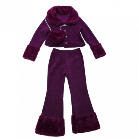 Bluze - Compleu fetite gros 3 piese