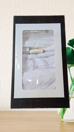 Trusou botez 8 piese cu broderie  diferite culori fete si baieti [1]