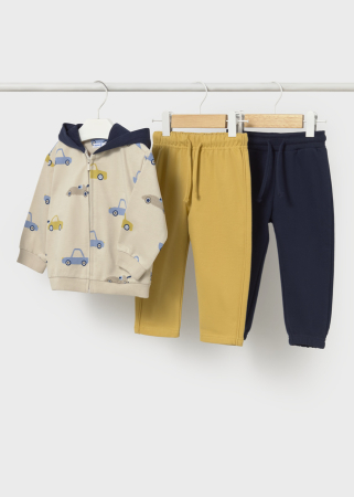 Mayoral,Trening baieti cu 2 pantaloni si un hanorac 2836 [1]