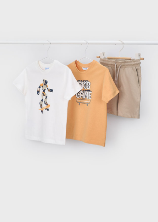 Costum - Mayoral,Compleu 3 piese Bumbac 3604 de vara