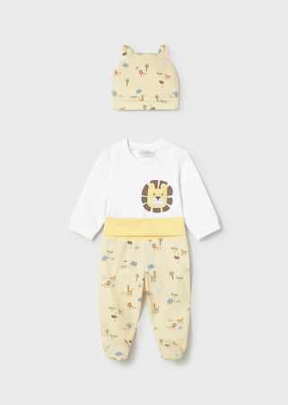Seturi - Mayoral,Compleu fete 3 piese bumbac ,multicolor,1504