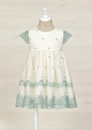 Rochita fete cu dantelă si broderie 5038 [1]
