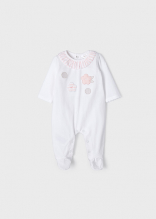 Haine bebelusi - Salopeta bebe bumbac organic de calitate 1606