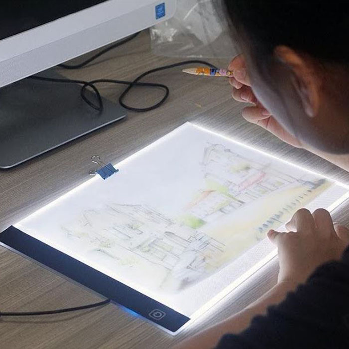 Tableta pentru desenat Led Ligh A4 Ultra-Subtire