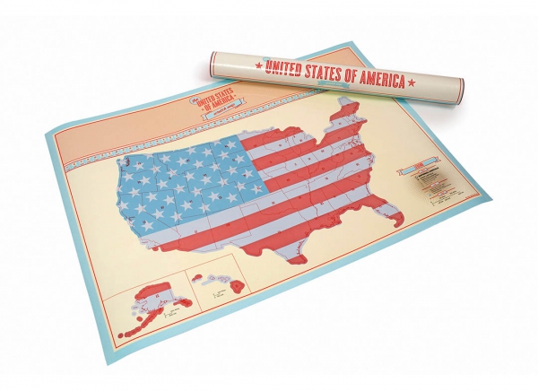 Harta razuibila USA Edition - Originala Luckies [8]