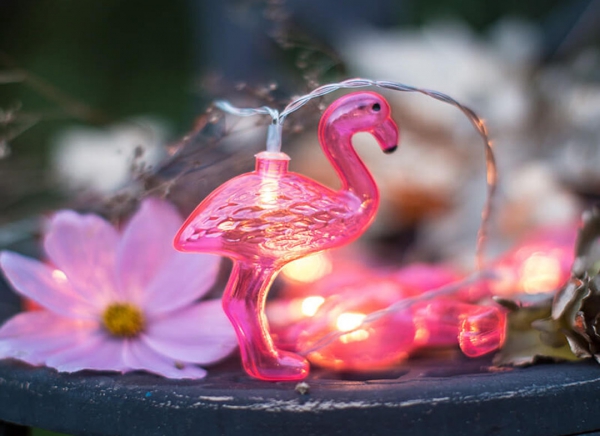 Instalatie de lumini Flamingo Roz [6]