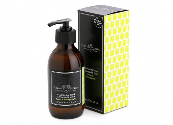 Set cadou ingrijire barba si mustata My Fabulous Limes & Pomegranate Edwin Jagger [2]