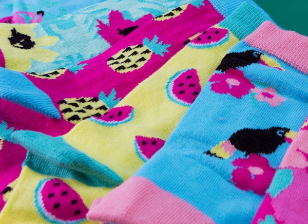 Set 6 Sosete cu Design Tropical [6]
