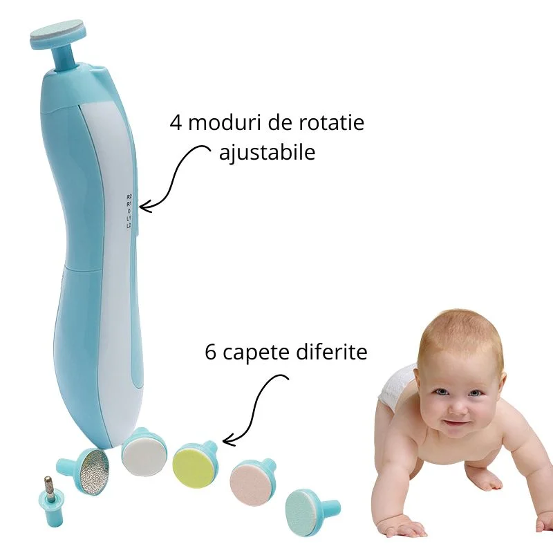 Aparat electric de pilit unghiile pentru copii [12]