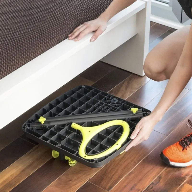 Aparat fitness pentru picioare si muschi fesieri cu ghid de exercitii [3]