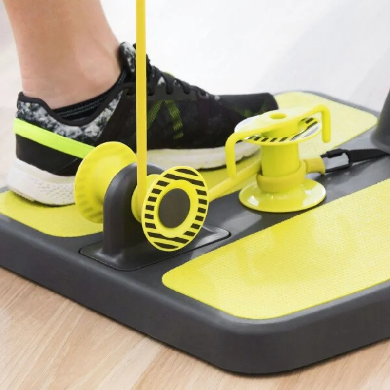 Aparat fitness pentru picioare si muschi fesieri cu ghid de exercitii [2]