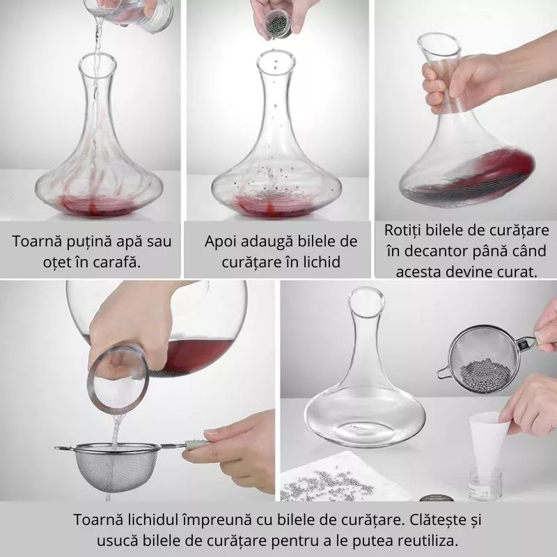 Bile de curatare pentru decantoare [16]