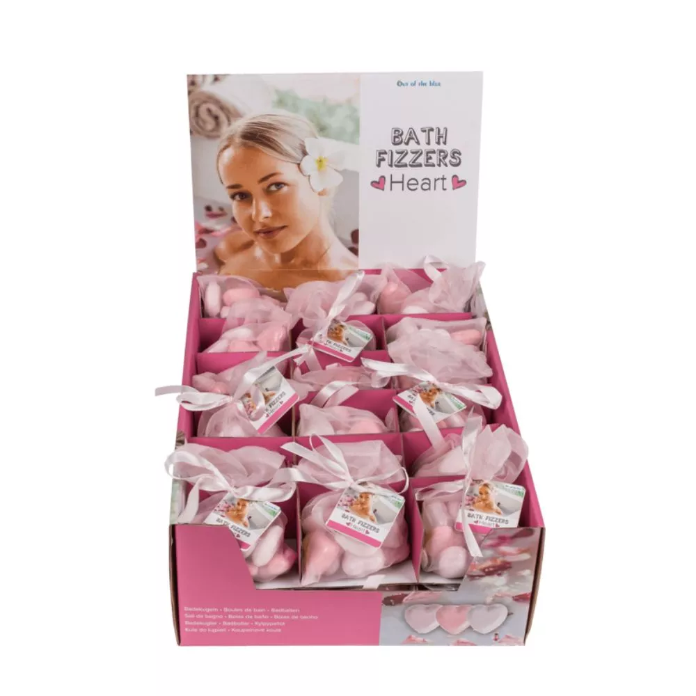 Bombe de baie inimioare efervescente Fizzy Hearts [5]