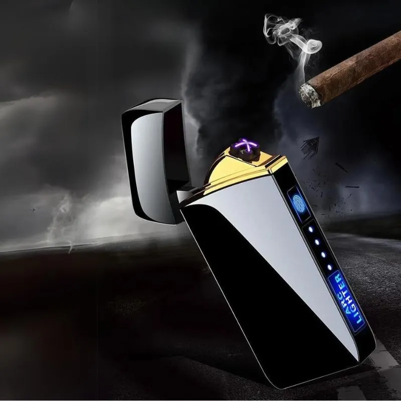 Bricheta LCD Reincarcabila cu Arc Dublu [2]