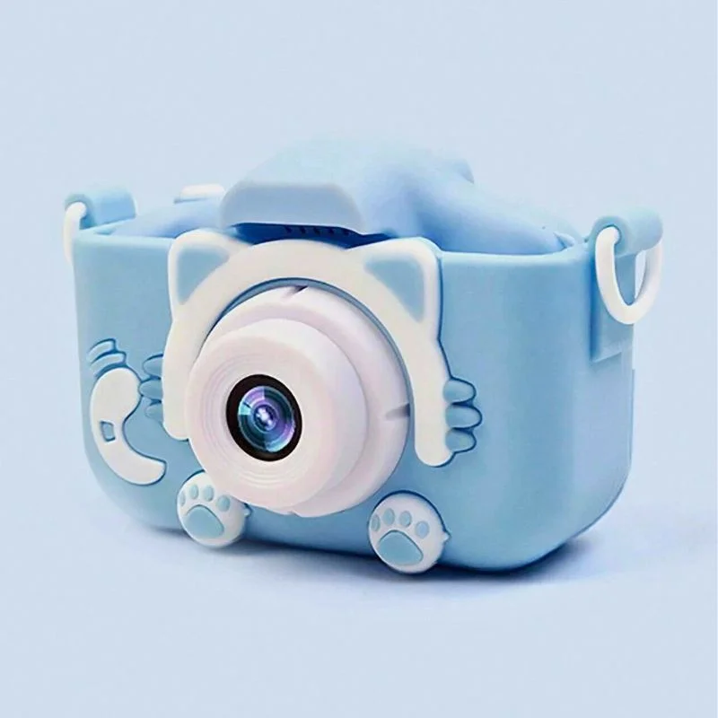 Camera foto pentru copii Smart Fun Albastru, 96 MP, Ecran 2.0 inch, 64 GB SD, 1080P HD [3]