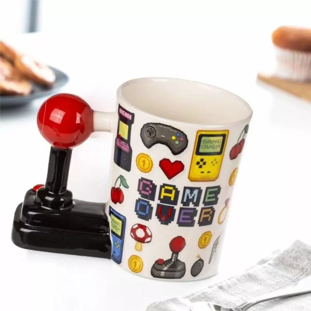 Cana amuzanta cu joystick Game Over [2]