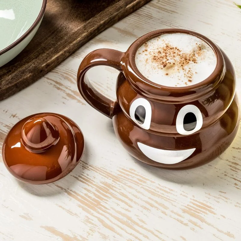 Cana amuzanta Poop Emoji [2]